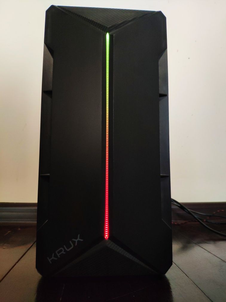 Tanie granie Krux RGB i3-9100 RX 470 8GB DDR4 Fractal 500W dobra baza