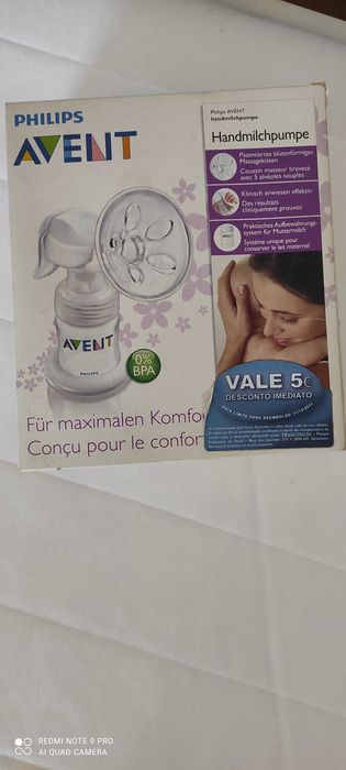 Bomba Leite Bebé (Avent-Philips)
