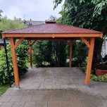 Altana ogrodowa MALTA 3x3, wiata, pergola, zadaszenie, słupy 12x12