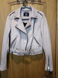 Casaco Biker Bershka rosa xs