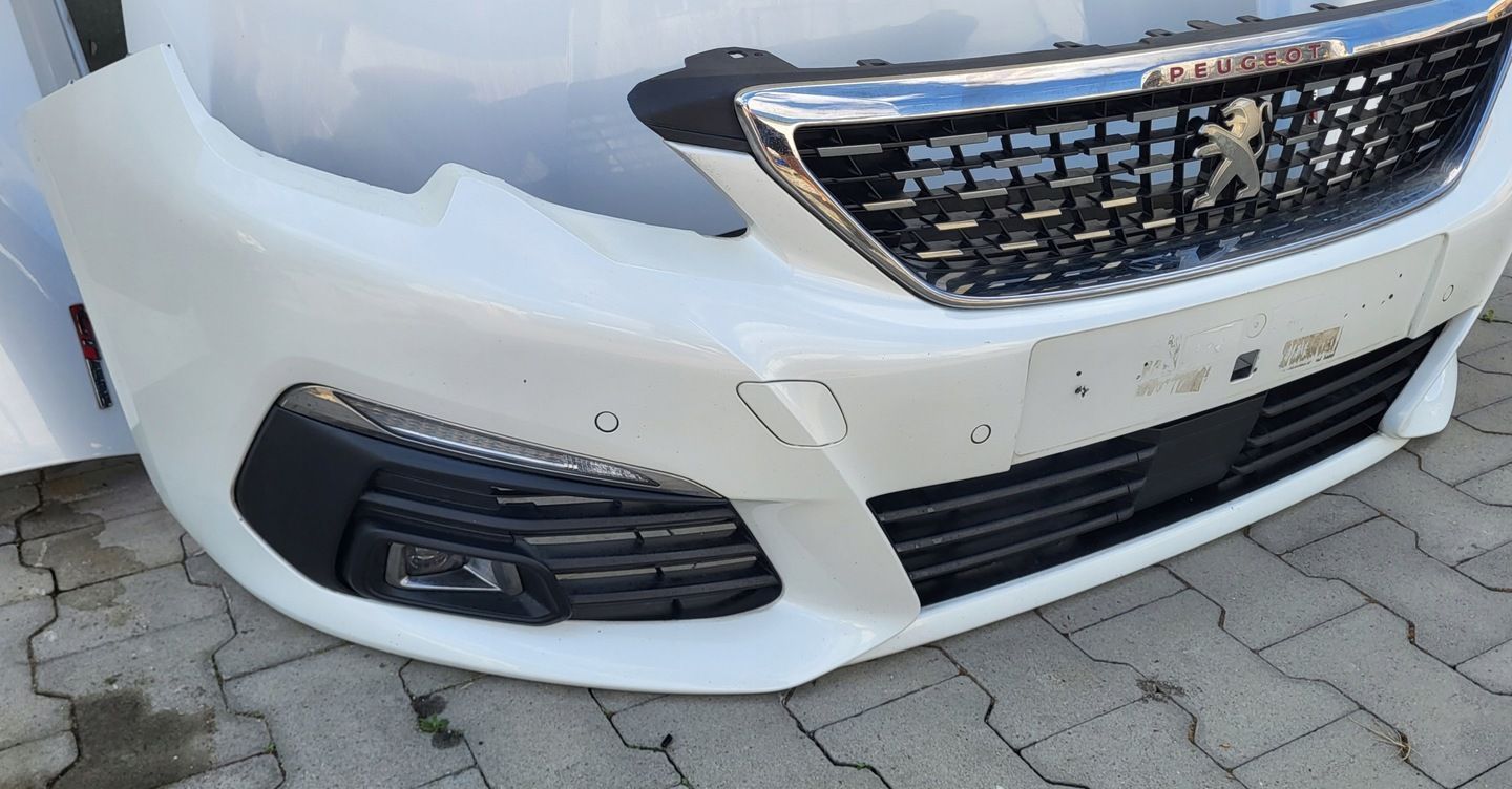 PEUGEOT 308 LIFT GT-LINE MASKA ZDERZAK BŁOTNIKI PAS LAMPY LED CHŁODNICE