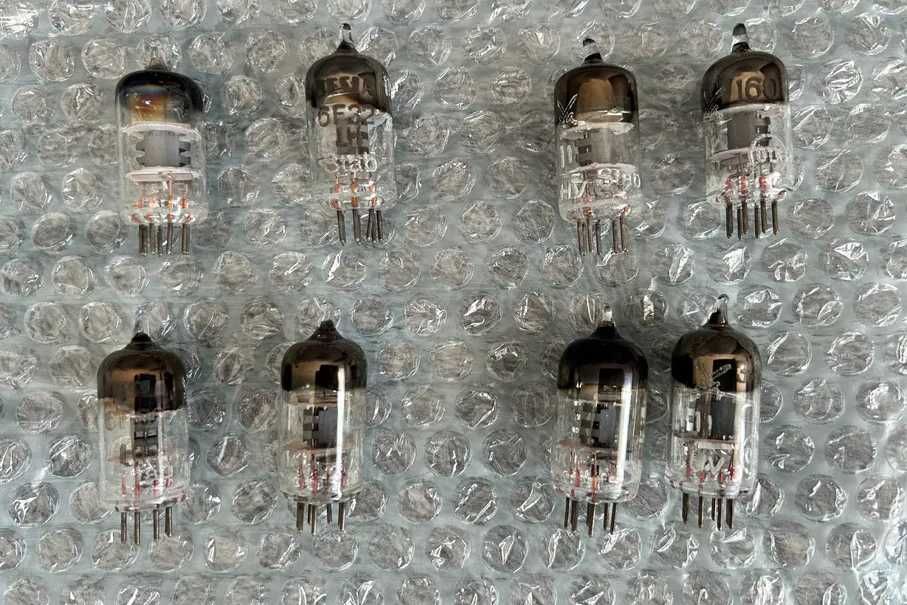 Lampy TESLA 6F32 / 6Ж1П / 6AK5 / EF95 / EP251  8szt.