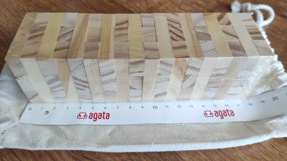 Mini Jenga gra zręcznościowa