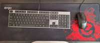 Сет коврик для мышки  клавиатура и мышь от A4TECH