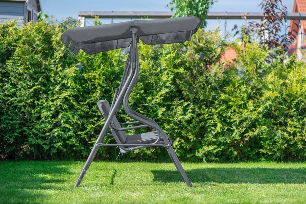 Huśtawka ogrodowa 3-osobowa + materac marki FUNFIT GARDEN