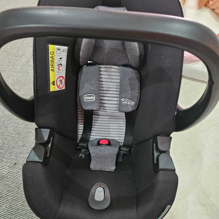 Cadeira de bebé chico kory plus size, troco por A/C portátil