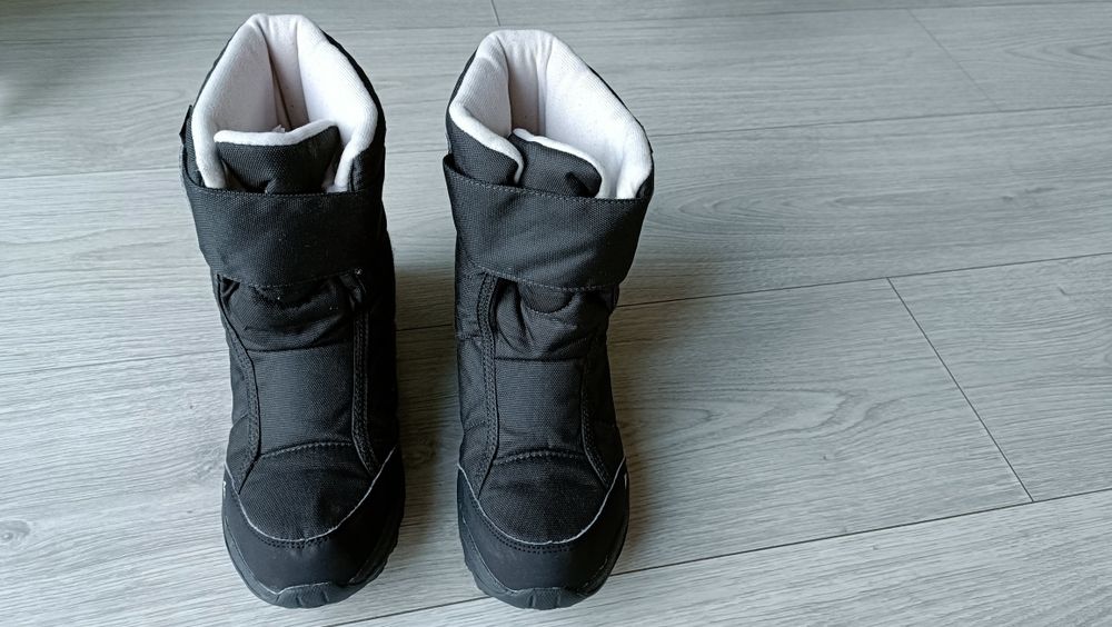 Buty zimowe Śniegowce Quechua ciepłe wodoodporne r.37