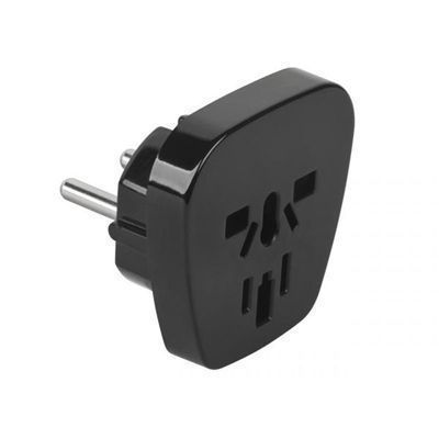 Przejściówka Adapter Wtyk Pl - Gn Uk Uniwersalne C