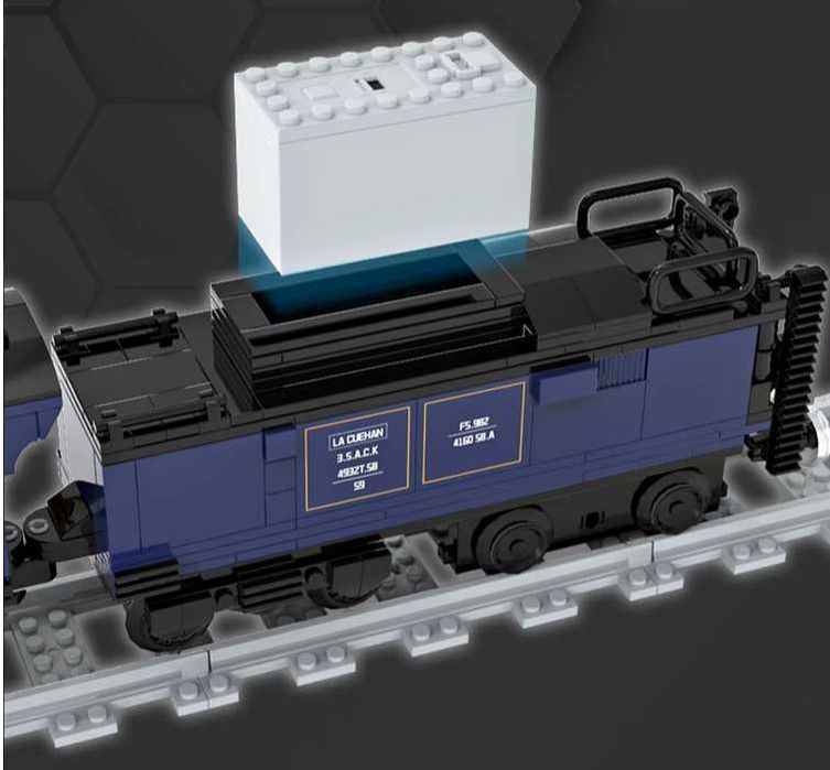 Klocki Pociąg Orient Expres z napędem