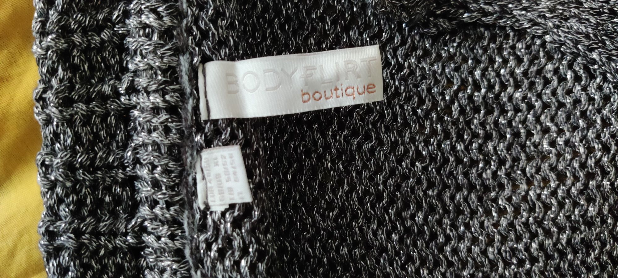Sweter z kołnierzykiem 48/50 Bonprix plus size