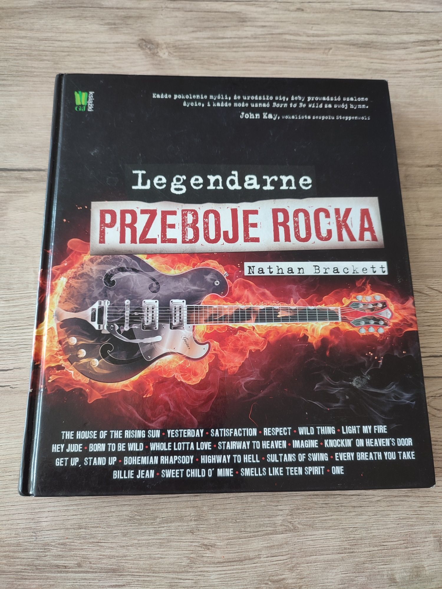 Książka Legendarne Przeboje Rocka