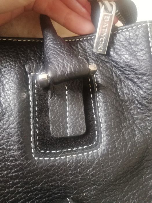 Czarna elegancka torba firmy Batycki