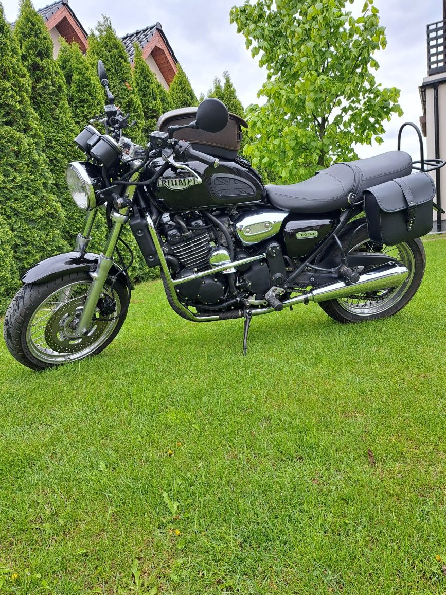 Triumph Legend TT 900, stan bardzo dobry, torba skóra Triumph na bak