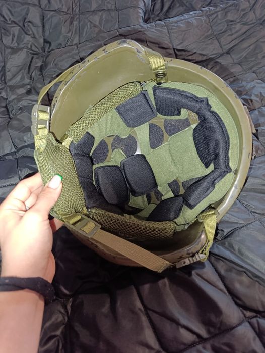 Каска военная с ушами