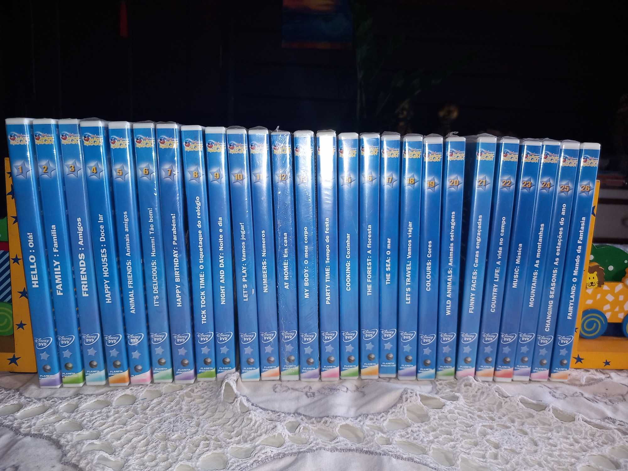 Coleção completa "Disney Magic English "