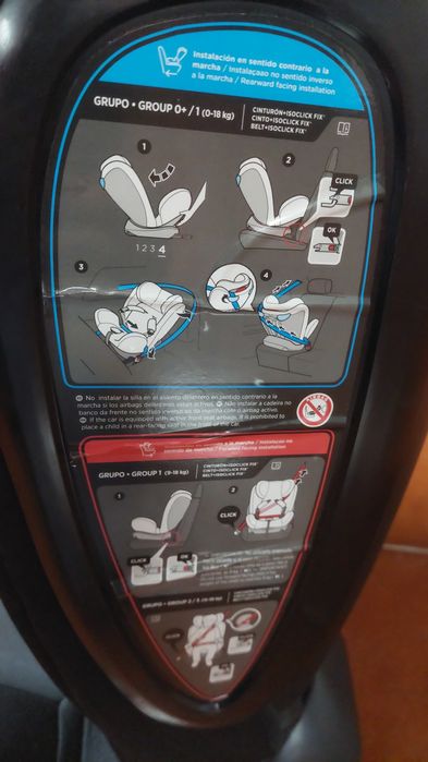 Cadeira Auto Grupos 0+ e 1 BabyAuto
Babyauto