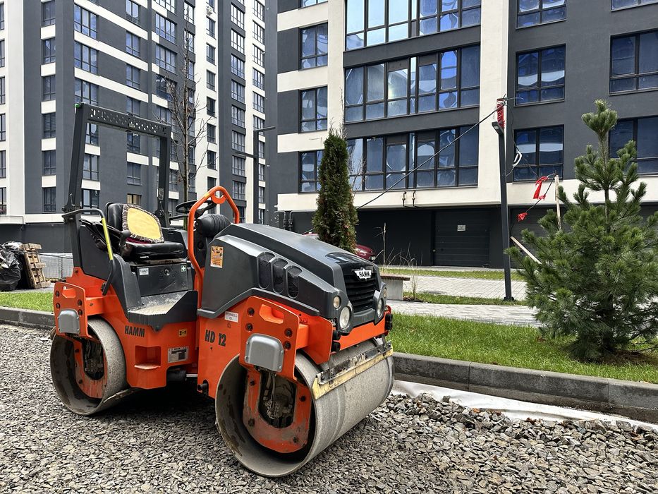 HAMM HD12. 2011 рік. 3,5тон дорожній каток