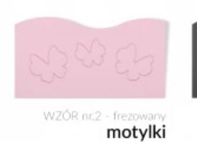 Łóżko piętrowe motyle