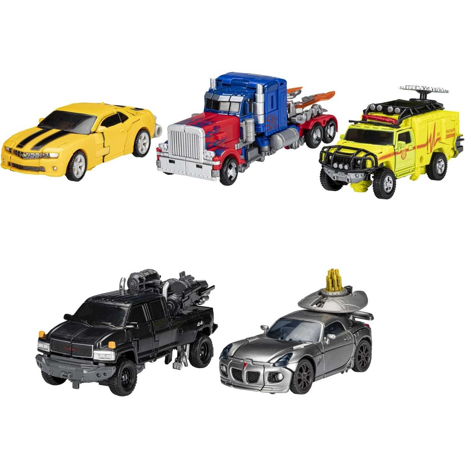 Transformers St Series Ironhide Bumblebee Optimus Prime Ratchet Jazz
