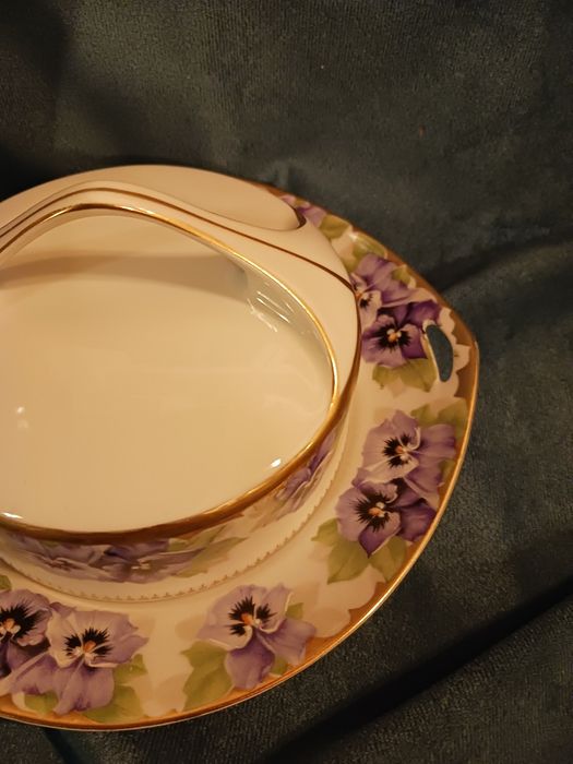 Rosenthal maselnica Chryzantheme Victoria Luise bratki