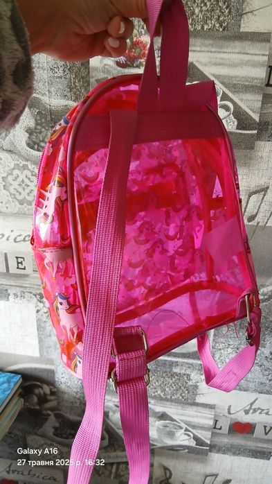 Дитячий рюкзак  единоріг.