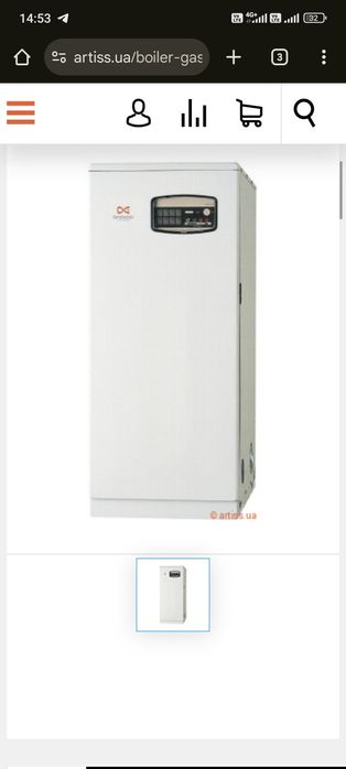 Продам Котел газовий Daewoo DWB-300 GA