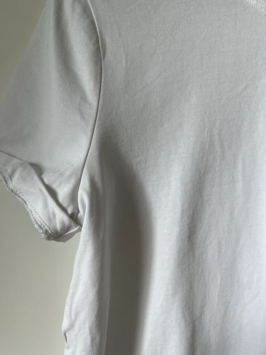 Nowa Biala Koszulka Zara heavy cotton