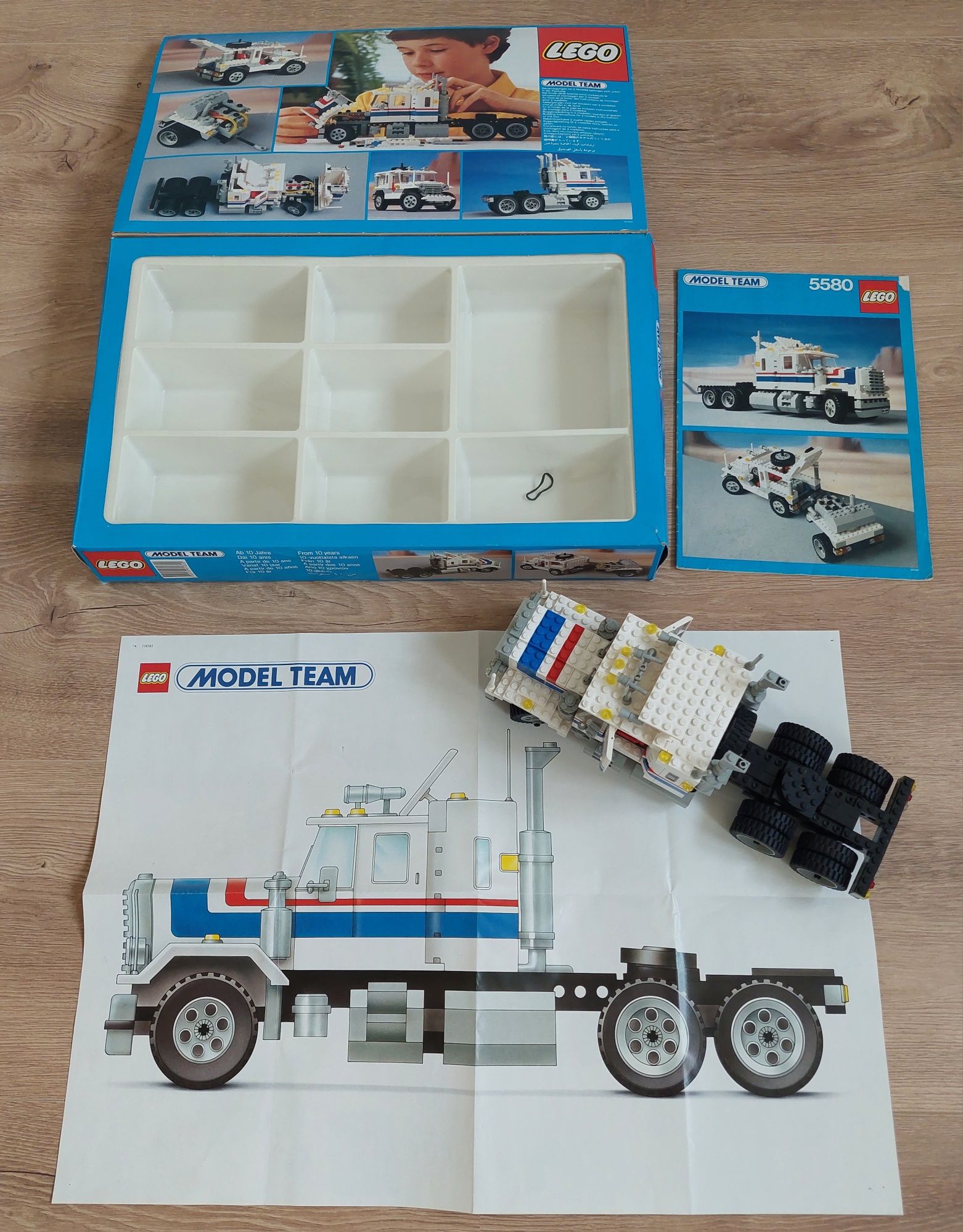 Zestaw Lego 5580 pudełko instrukcja