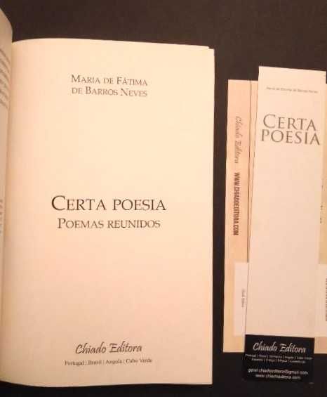 Maria de Fátima Barros Neves - Certa Poesia