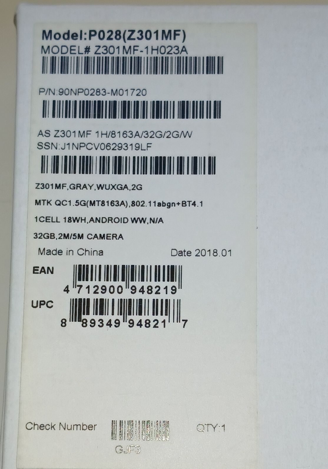 Планшет zen pad Asus  10 P028