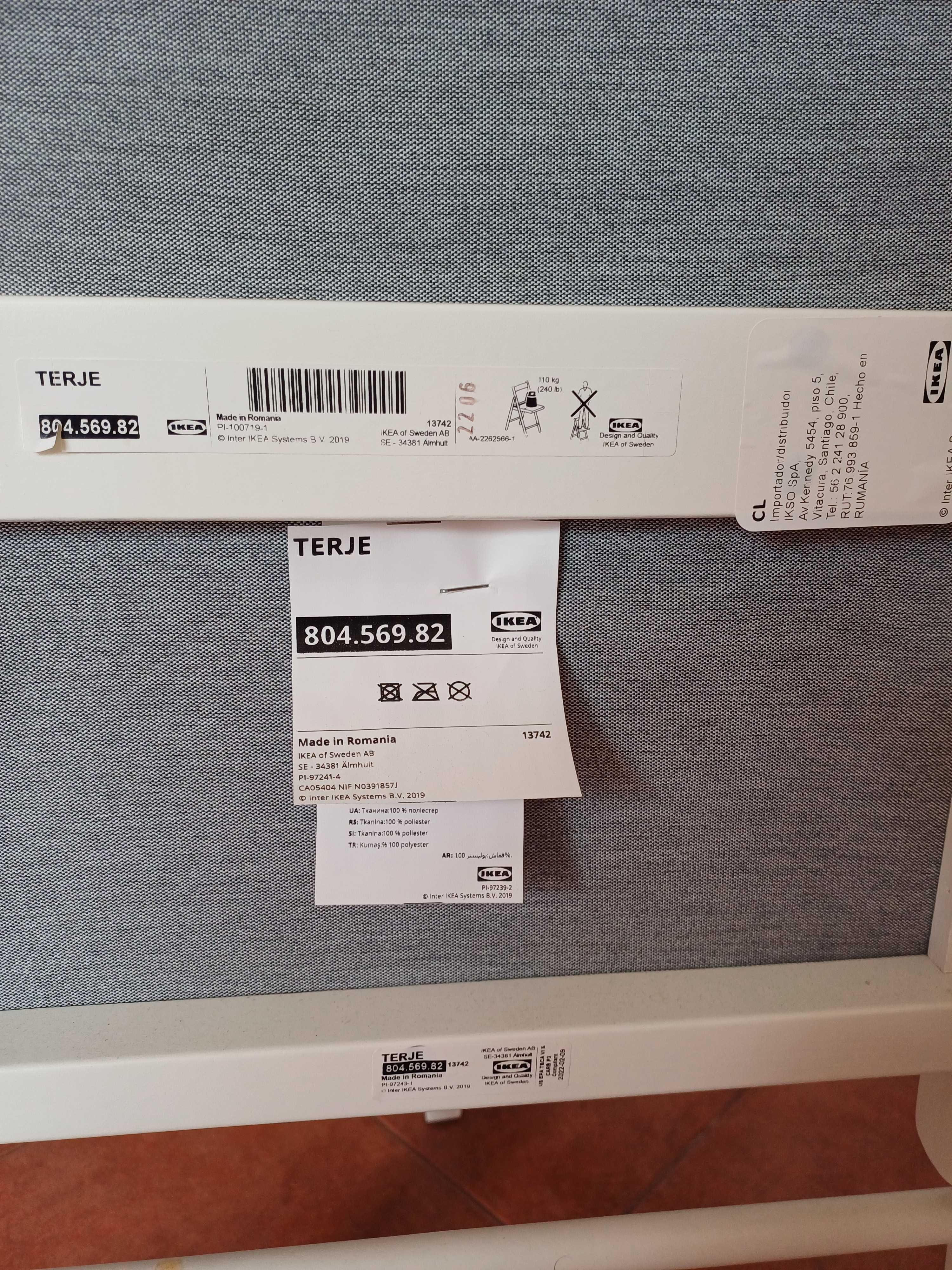 (Reservado) Mesa IKEA NORDEN e quatro cadeiras FROSVI, em ótimo estado