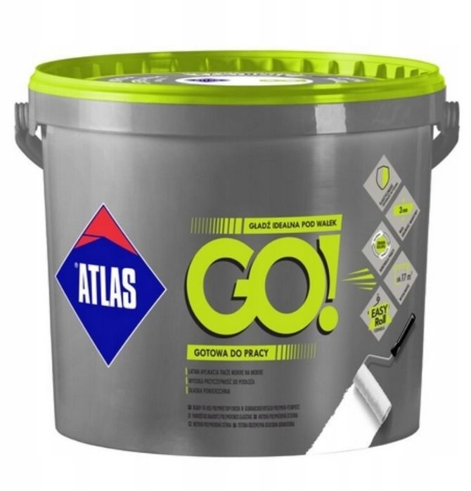 Gotowa Gładź szpachlowa Atlas Go 25kg