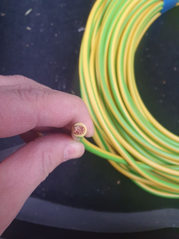 Kabel uziemniajacy 6mm 67metrow