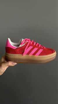 Adidas gazelle limited edition red pink cherry barbi