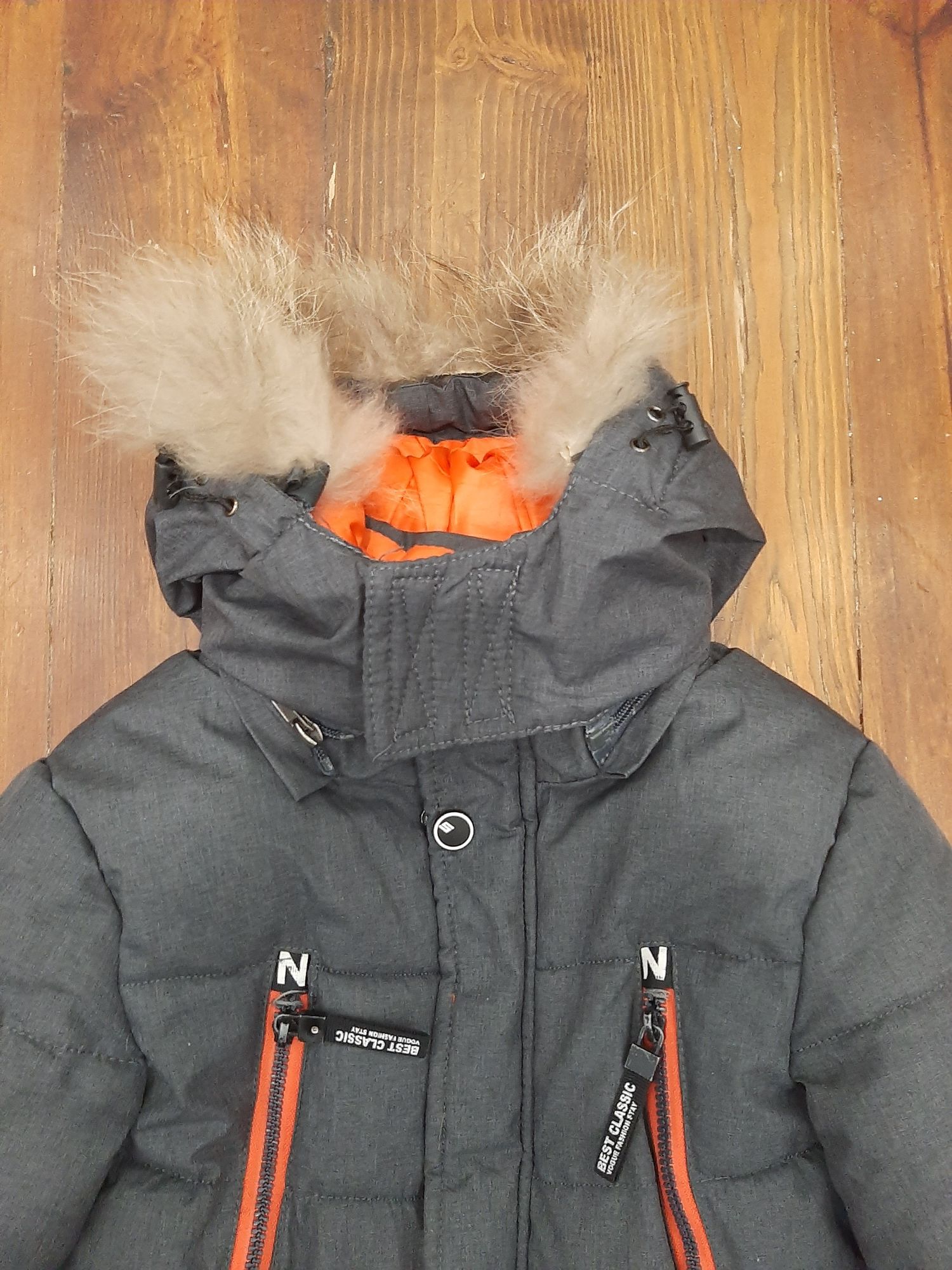 Зимова куртка на хлопчика р. 116