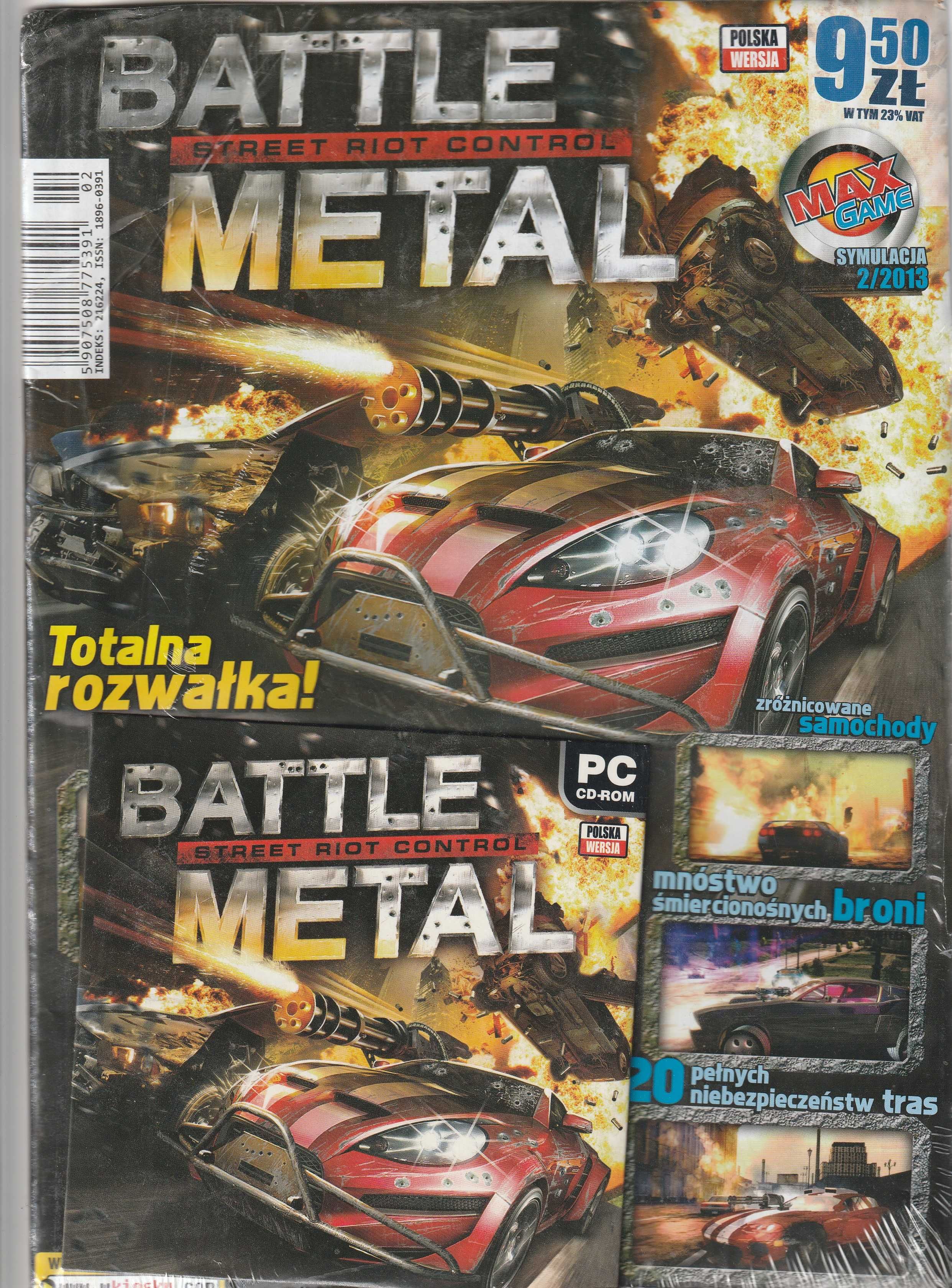 Battle street riot control metal PC