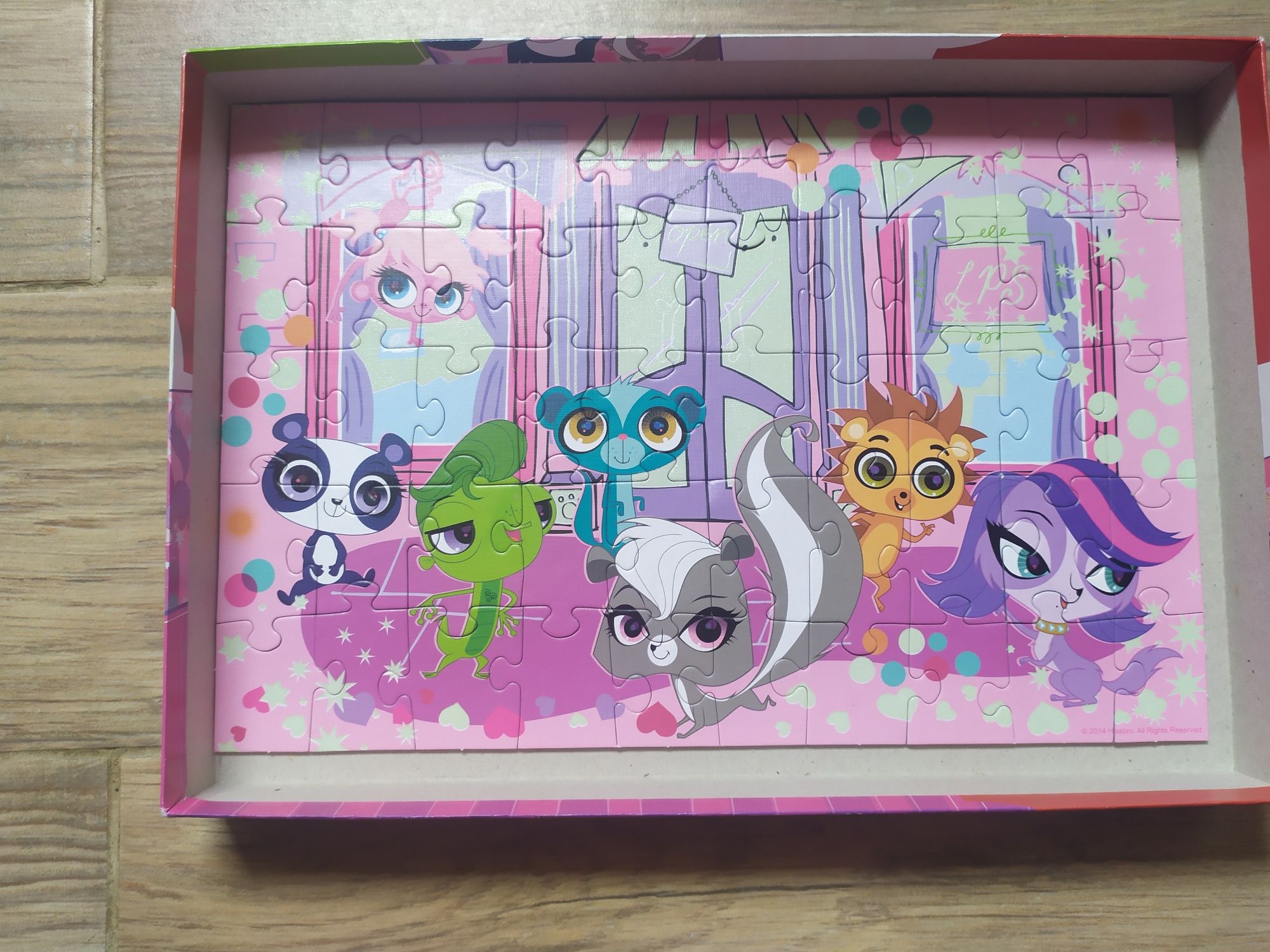 Puzzle Littlest  Pet Shop 50 sztuk