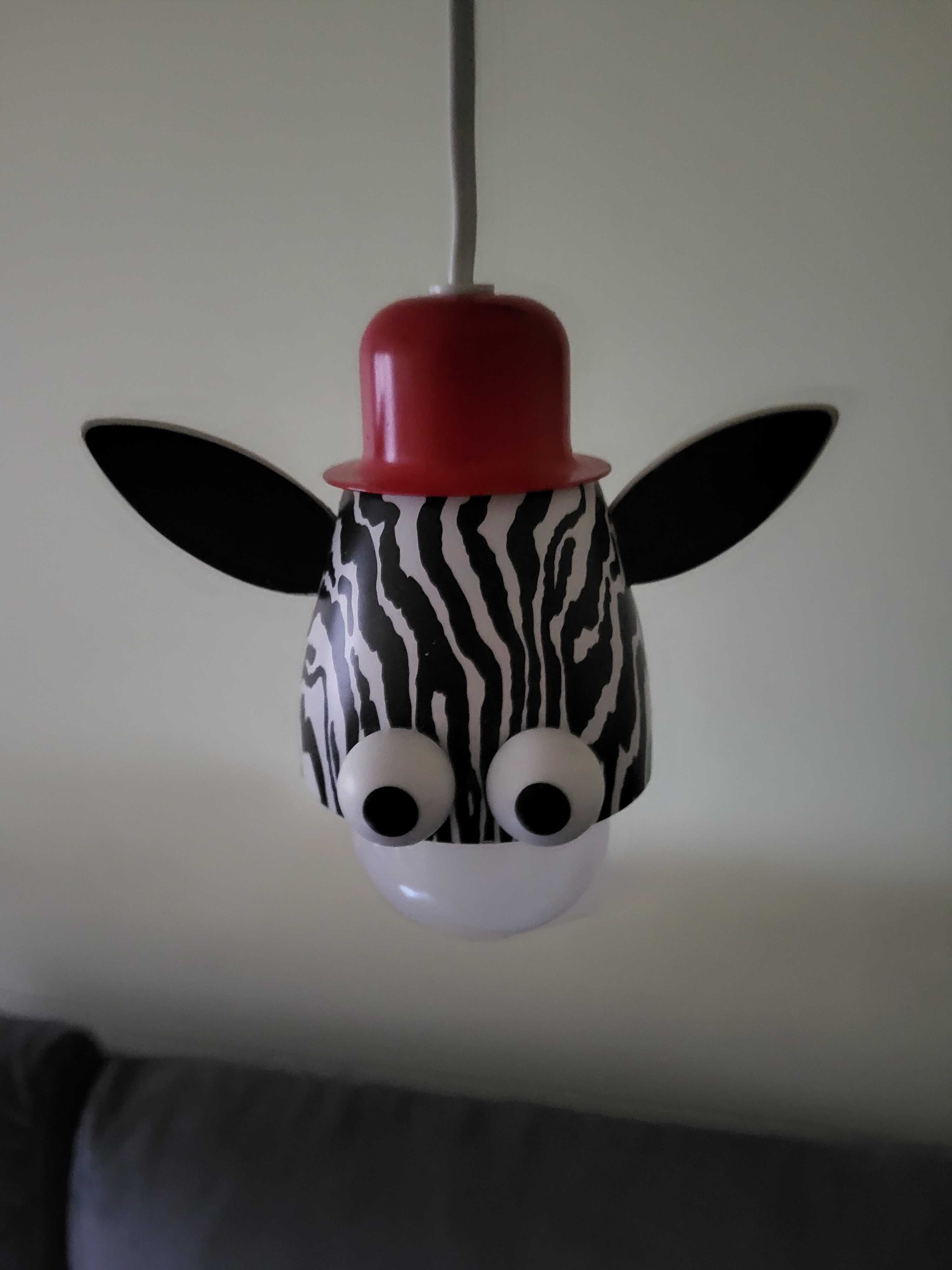 Lampa sufitowa małpa zebra żyrafa Philips