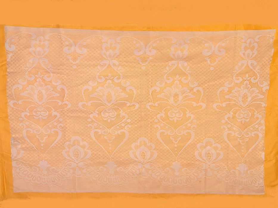 Біла гардина, тюль на вікно, занавіска часів СССР, 130*91см