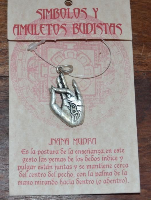 Símbolo Budista Prithvi Mudra - Pendente para Colar