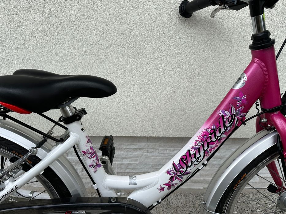 Rower PUKY SKYRIDE - koła 20, aluminiowy, 3 biegi, kontra, prądnica