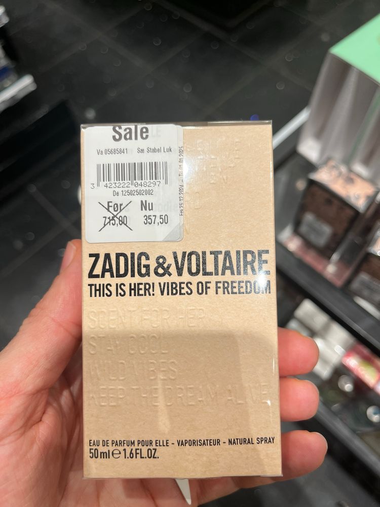 Zadig&voltaire парфуми 50 ml
