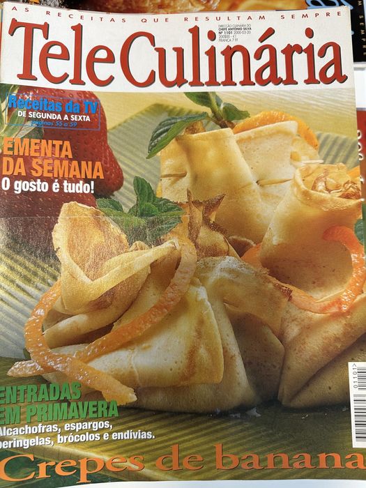 Revistas de Culinária - “Tele Culinária”