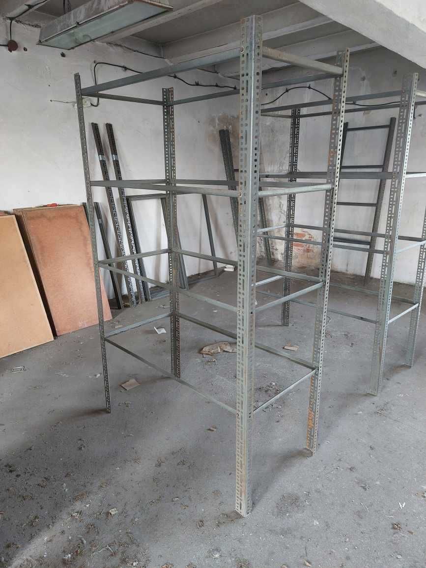 Regały stalowe, magazynowe, składowe
