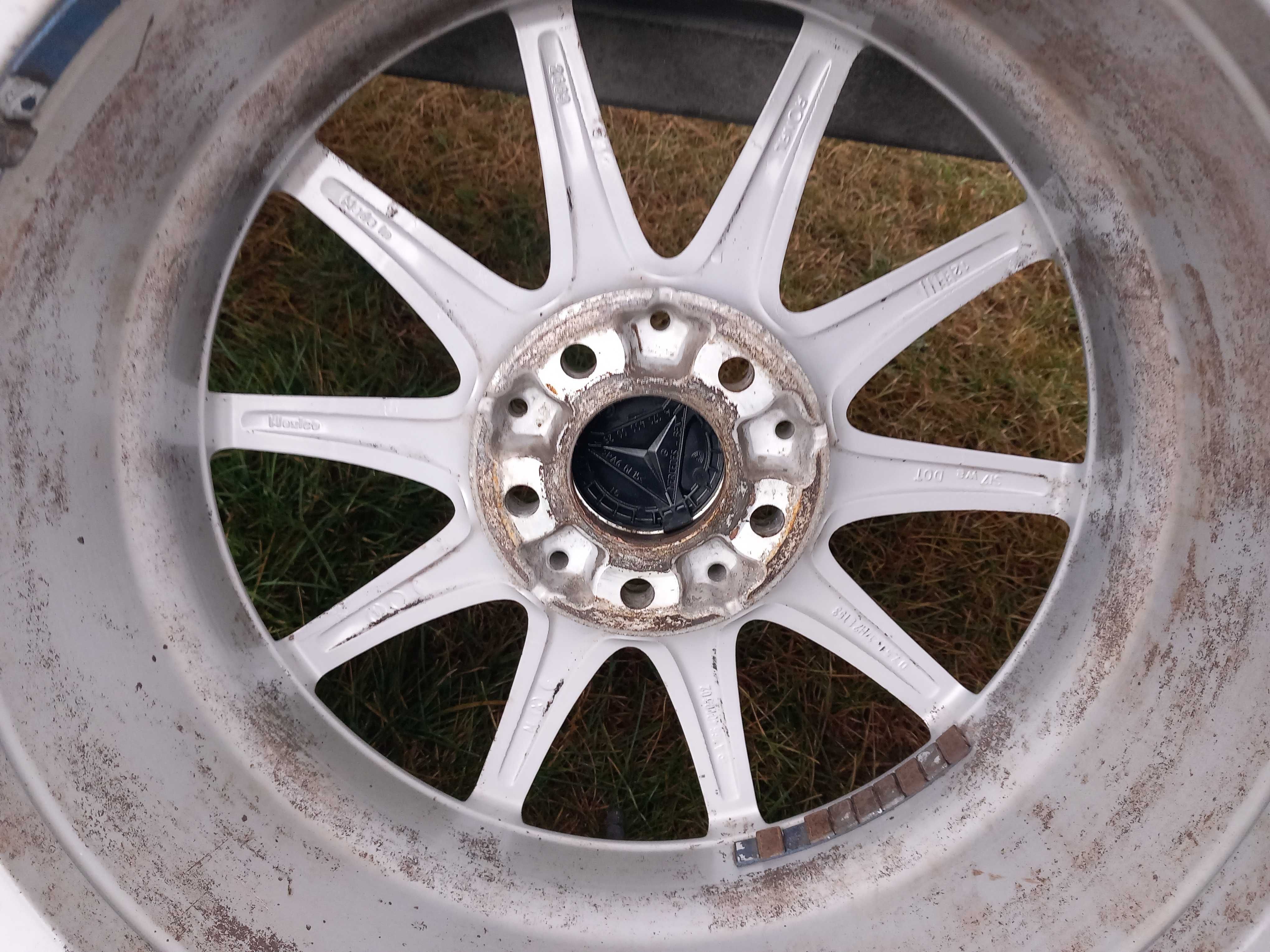 Komplet kół Mercedes ML, GLE  17 cali felgi + op. zimowe 235_65_17