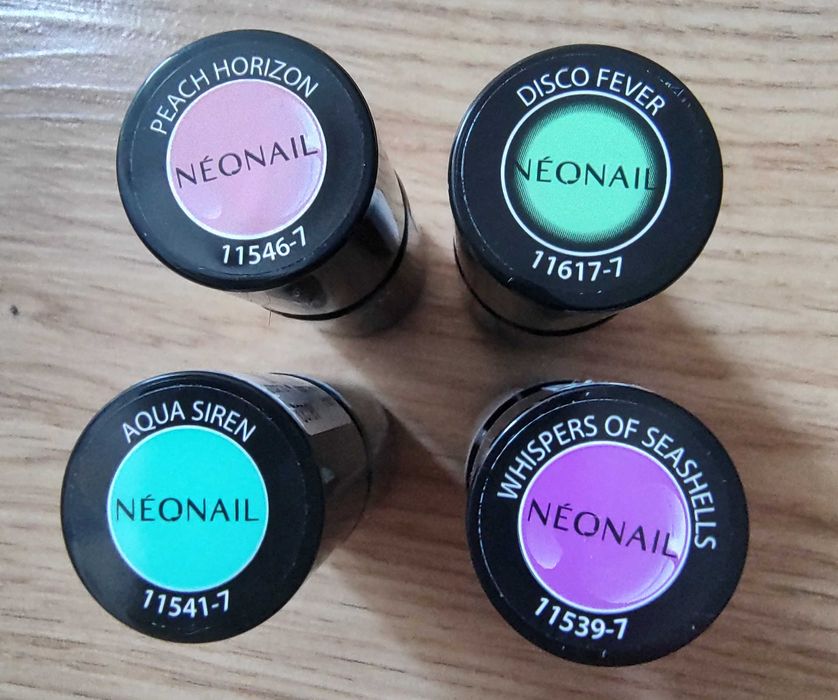 Zestaw: 4 x NeoNail Lakier Hybrydowy - okazja, wysyłka