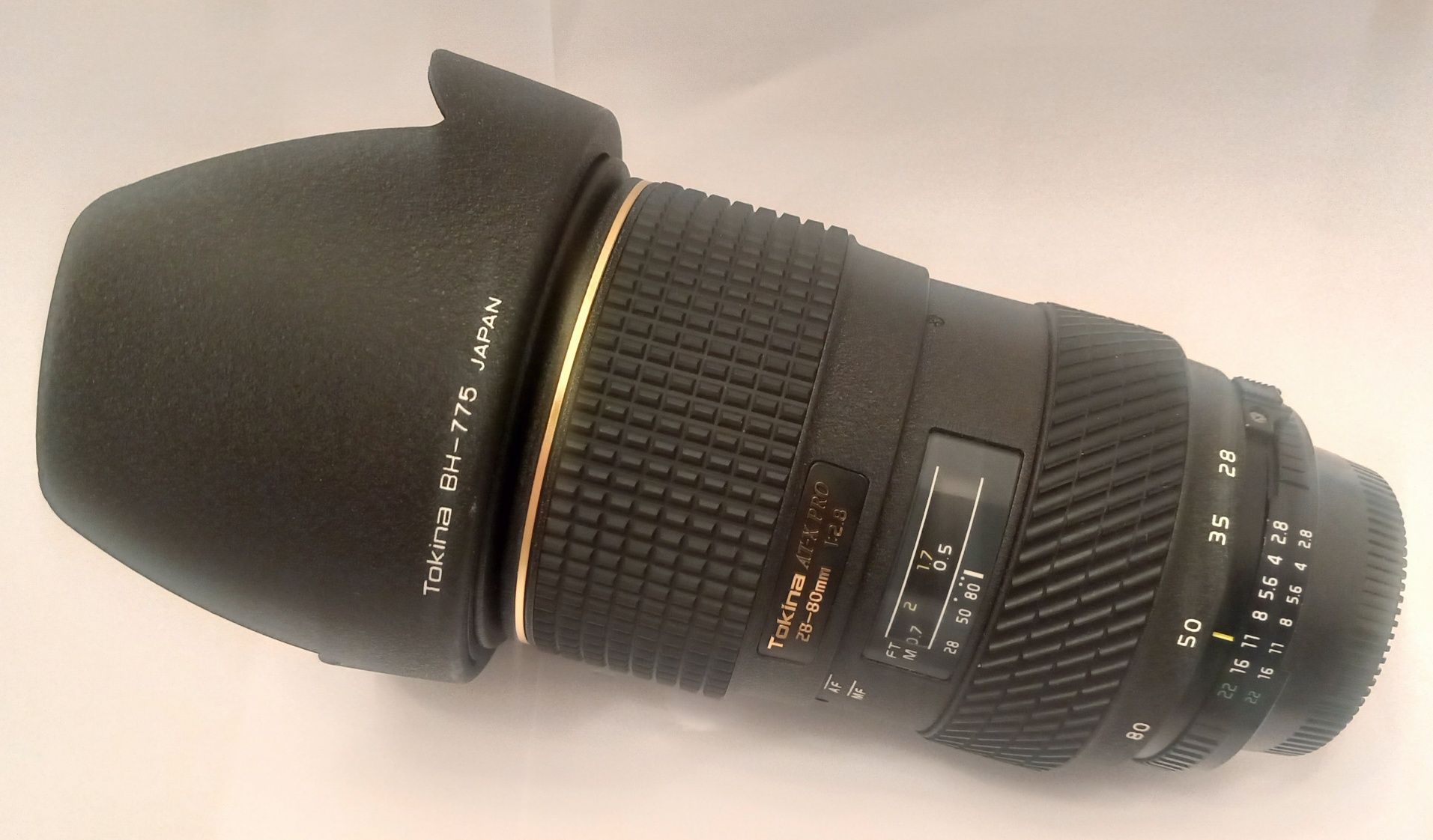 Tokina AT-X PRO 28-80 mm 1:2.8 mocowanie Nikon