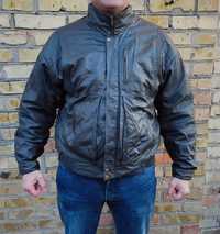 Куртка кожаная бомбер Mark размер XL alpha schott