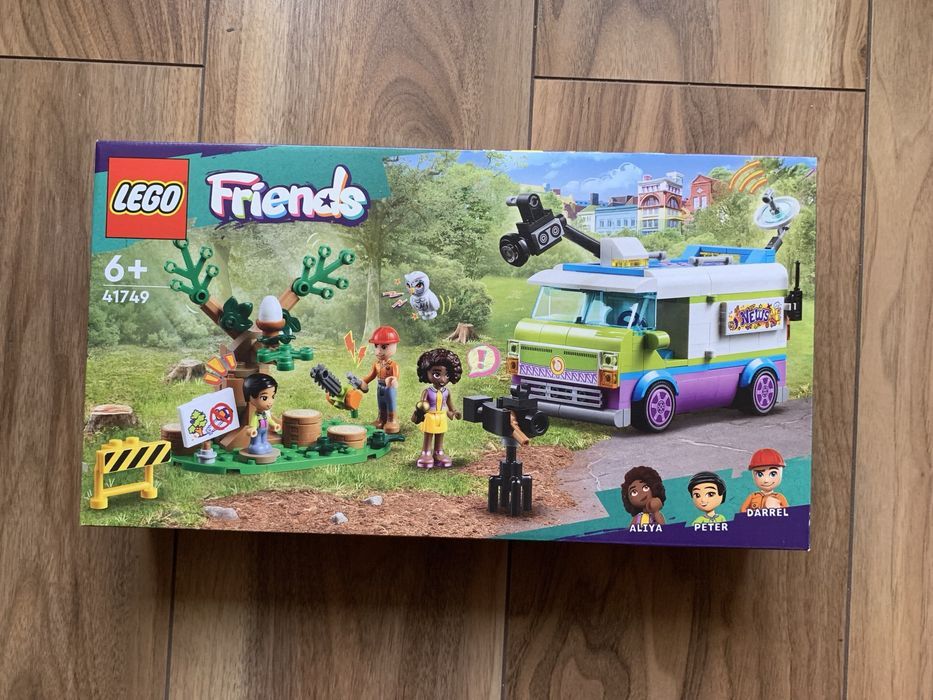 Nowe Lego FRIENDS 41749 Reporterska furgonetka