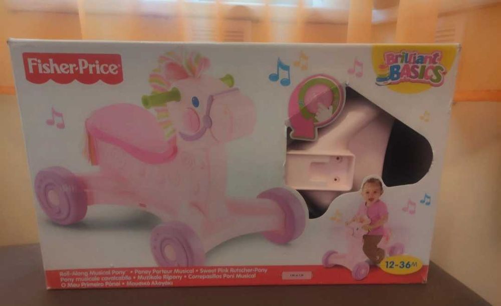 Jeździk konik - interaktywny muzyczny konik pony Fischer Price